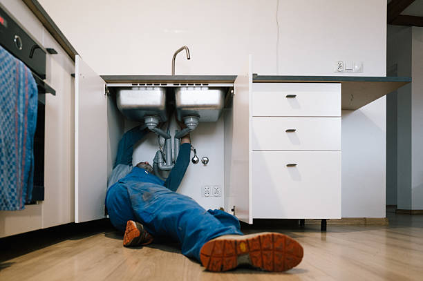 Professional Drain Cleaning technician working in Conneaut Lake, PA